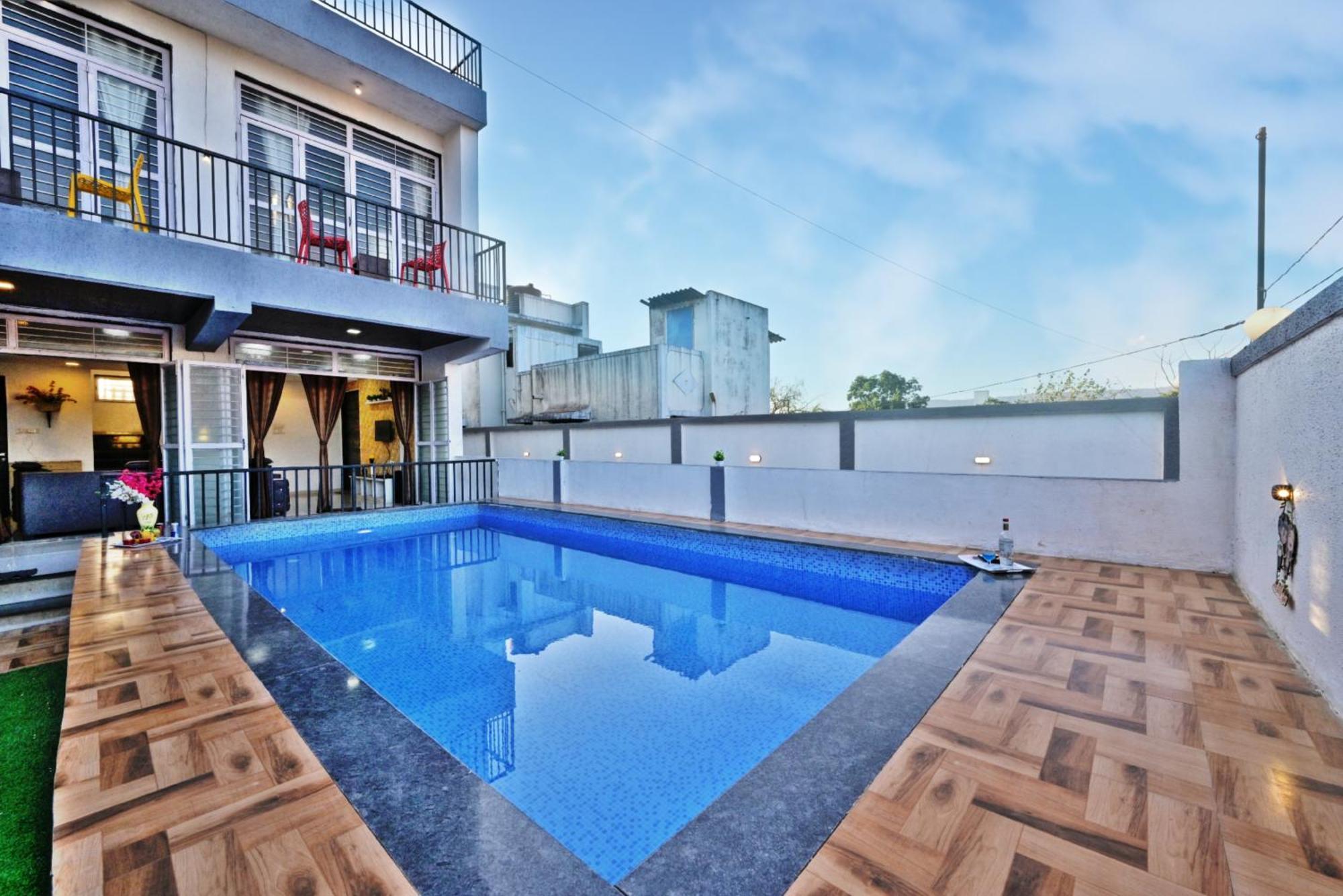 Ll Empyrean Stay Ll 4Bhk Ll Ac Ll Pool Ll Mystical Stone Villa Ll Lonavala Exterior photo