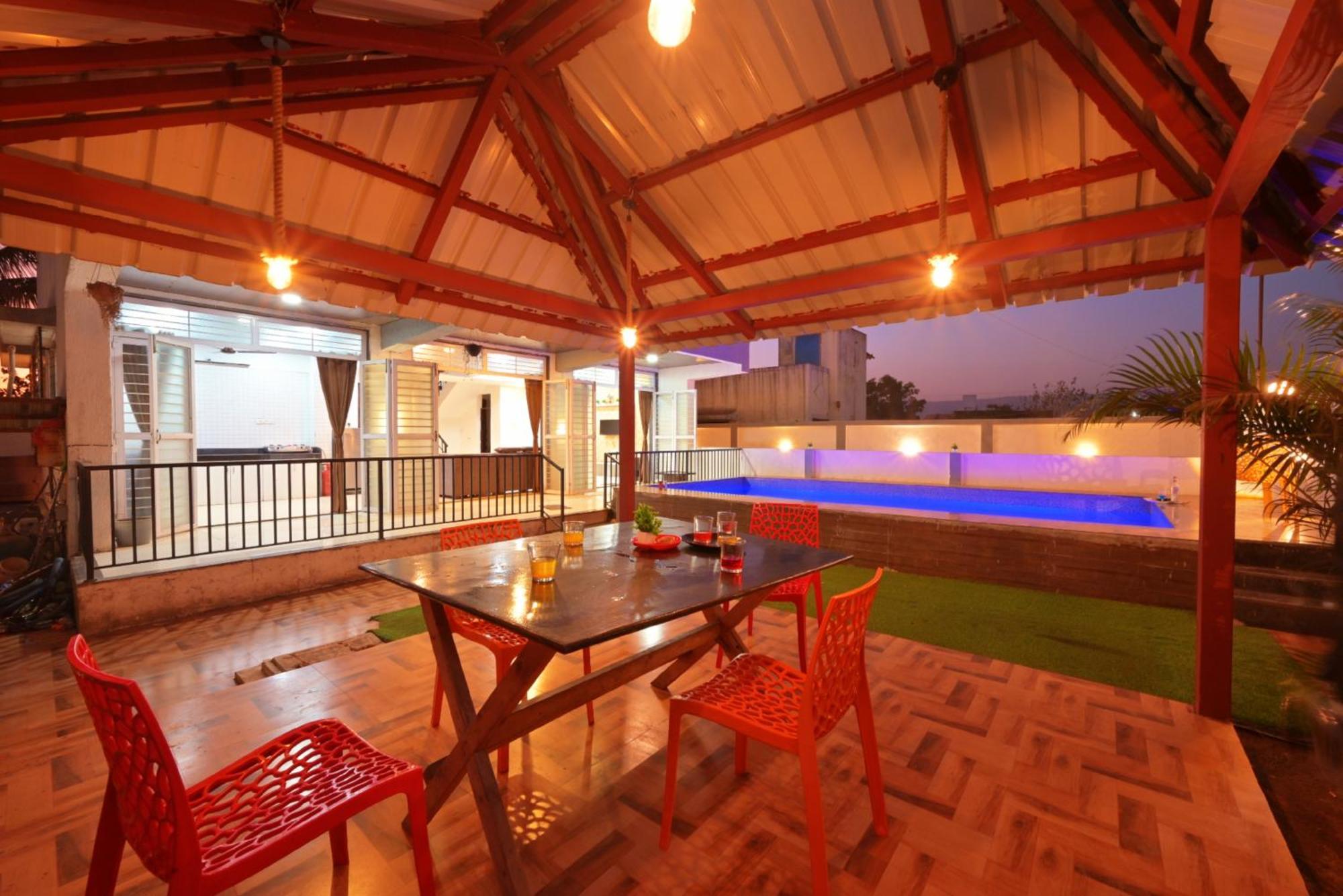 Ll Empyrean Stay Ll 4Bhk Ll Ac Ll Pool Ll Mystical Stone Villa Ll Lonavala Exterior photo