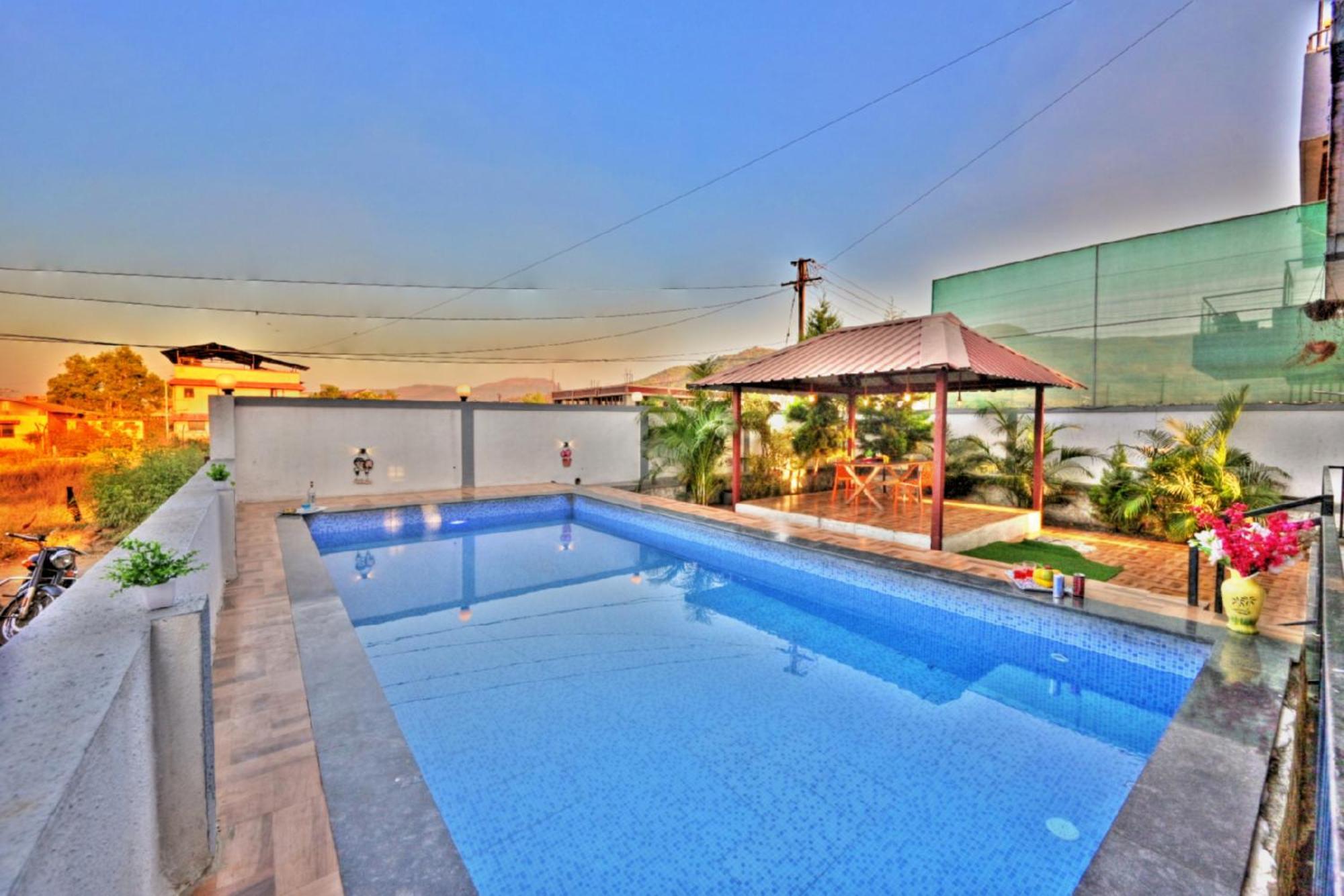 Ll Empyrean Stay Ll 4Bhk Ll Ac Ll Pool Ll Mystical Stone Villa Ll Lonavala Exterior photo