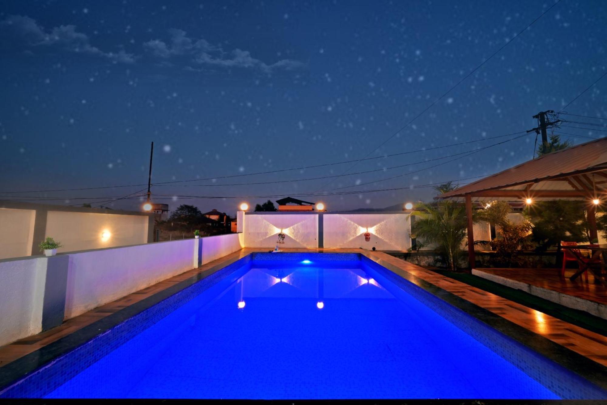 Ll Empyrean Stay Ll 4Bhk Ll Ac Ll Pool Ll Mystical Stone Villa Ll Lonavala Exterior photo