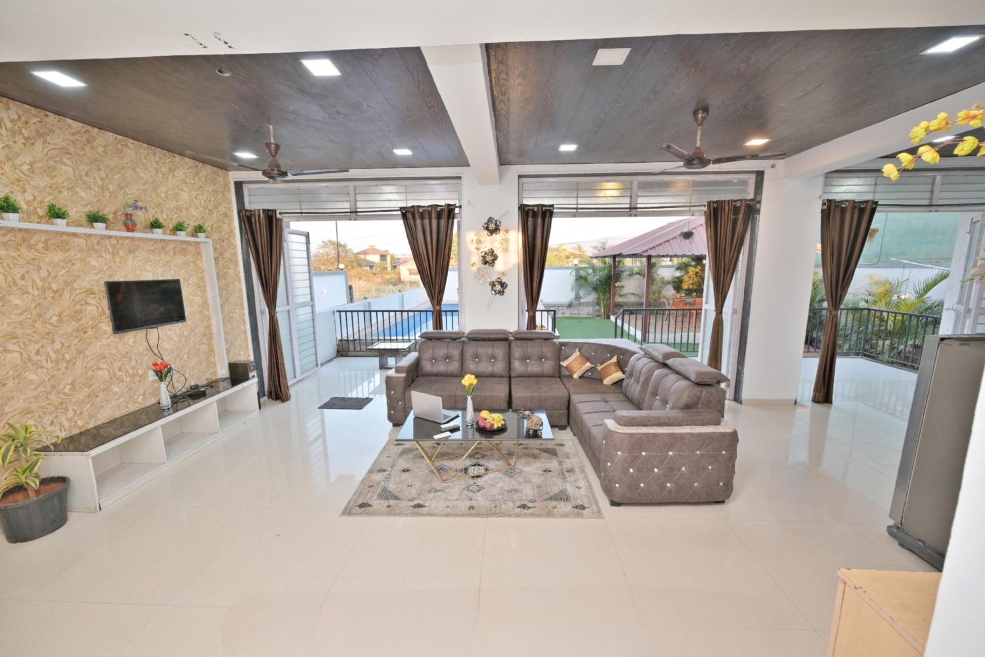 Ll Empyrean Stay Ll 4Bhk Ll Ac Ll Pool Ll Mystical Stone Villa Ll Lonavala Exterior photo