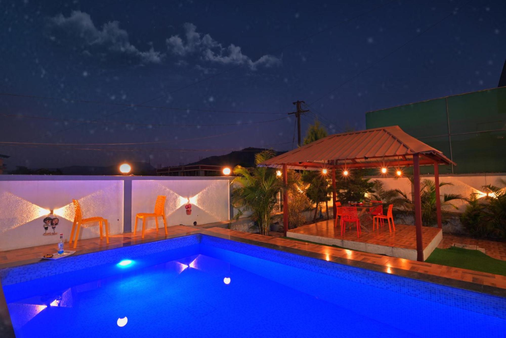 Ll Empyrean Stay Ll 4Bhk Ll Ac Ll Pool Ll Mystical Stone Villa Ll Lonavala Exterior photo