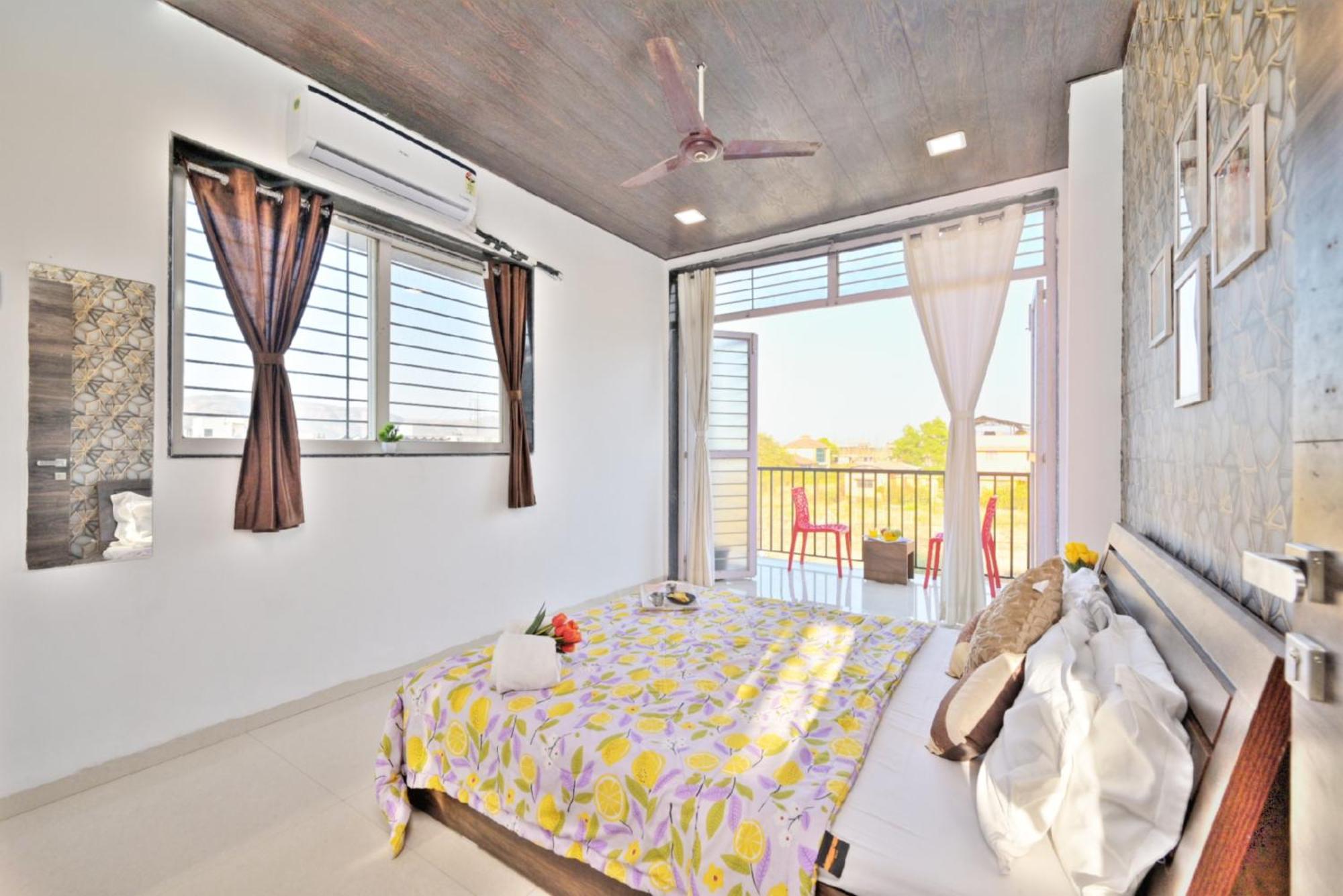 Ll Empyrean Stay Ll 4Bhk Ll Ac Ll Pool Ll Mystical Stone Villa Ll Lonavala Exterior photo