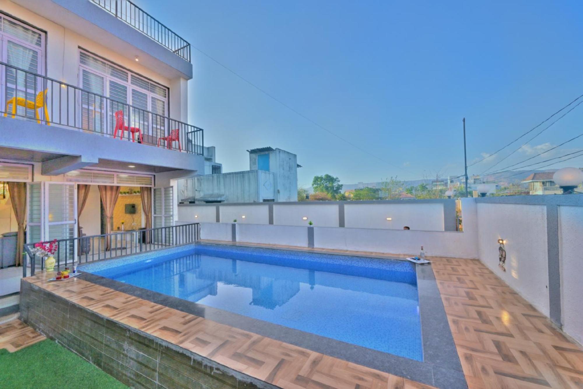 Ll Empyrean Stay Ll 4Bhk Ll Ac Ll Pool Ll Mystical Stone Villa Ll Lonavala Exterior photo